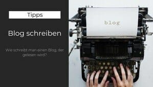 Blog schreiben