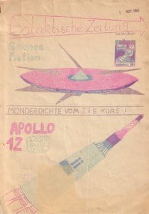 Erste Schülerzeitung von Dr.Dr. Rainer Zitelmann "Galaktische Zeitung"